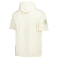 Men's Pro Standard Cream Los Angeles Angels Neutral Hoodie T-Shirt