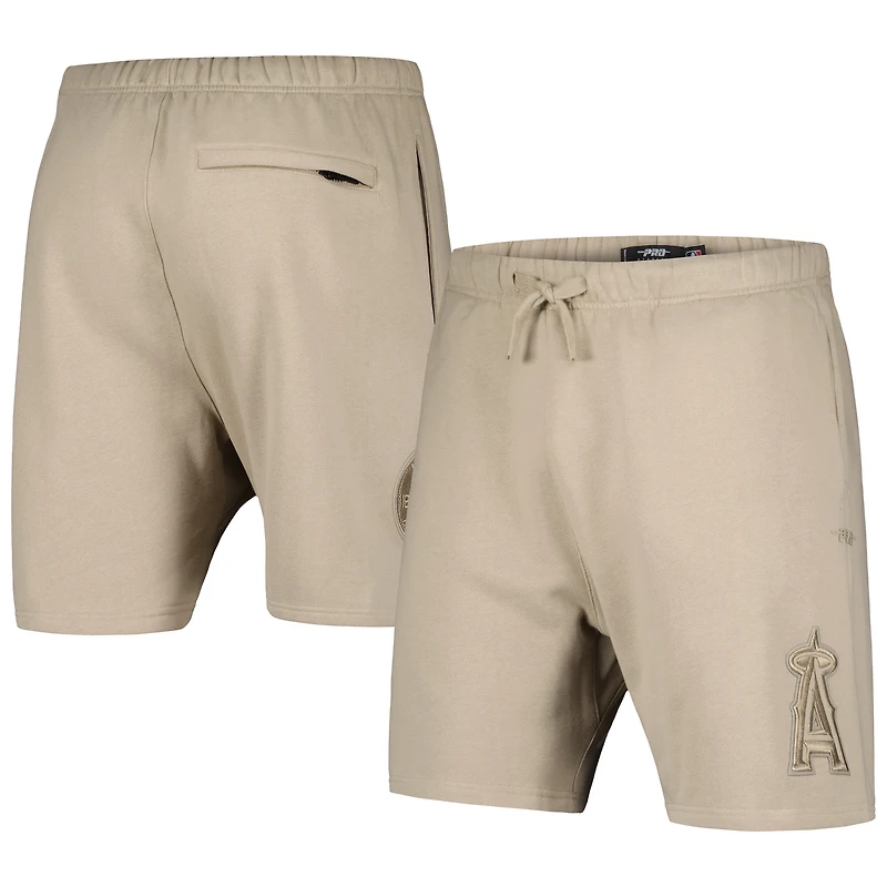 Short en polaire neutre Pro Standard kaki Los Angeles Angels pour hommes