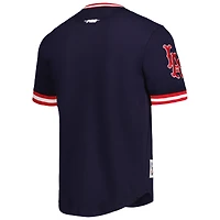 Men's Pro Standard Navy Los Angeles Angels Cooperstown Collection Retro Classic T-Shirt