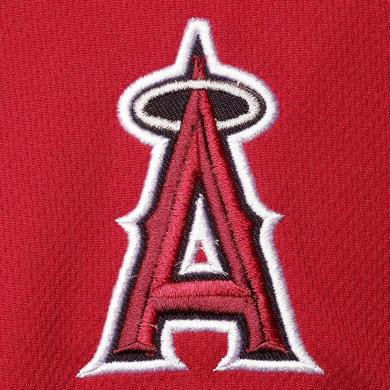 Short rouge en maille Big & Tall des Los Angeles Angels pour hommes