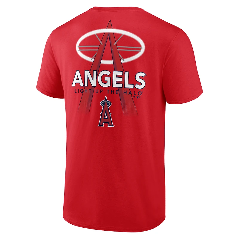 Men's Red Los Angeles Angels Bring It T-Shirt