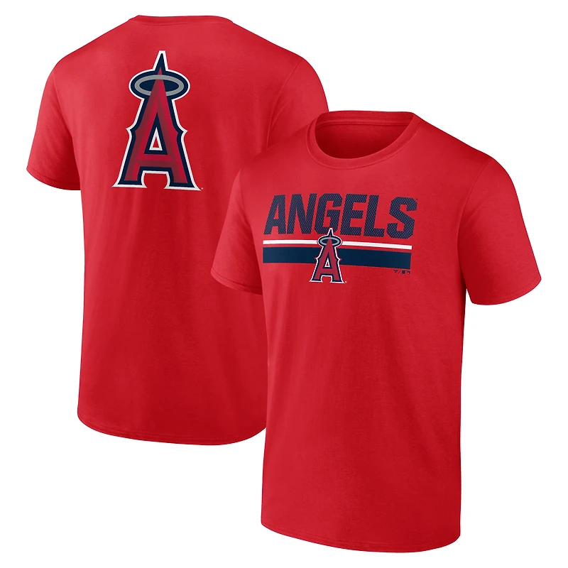 Men's Red Los Angeles Angels End Game T-Shirt