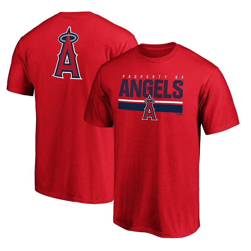 Men's  Red Los Angeles Angels End Game T-Shirt