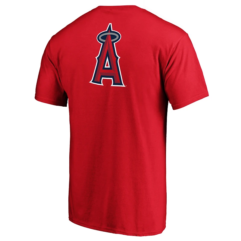 T-shirt rouge pour homme Los Angeles Angels End Game