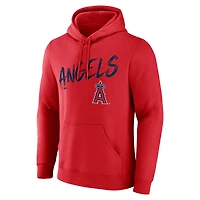 Men's Red Los Angeles Angels Hustle Hoodie