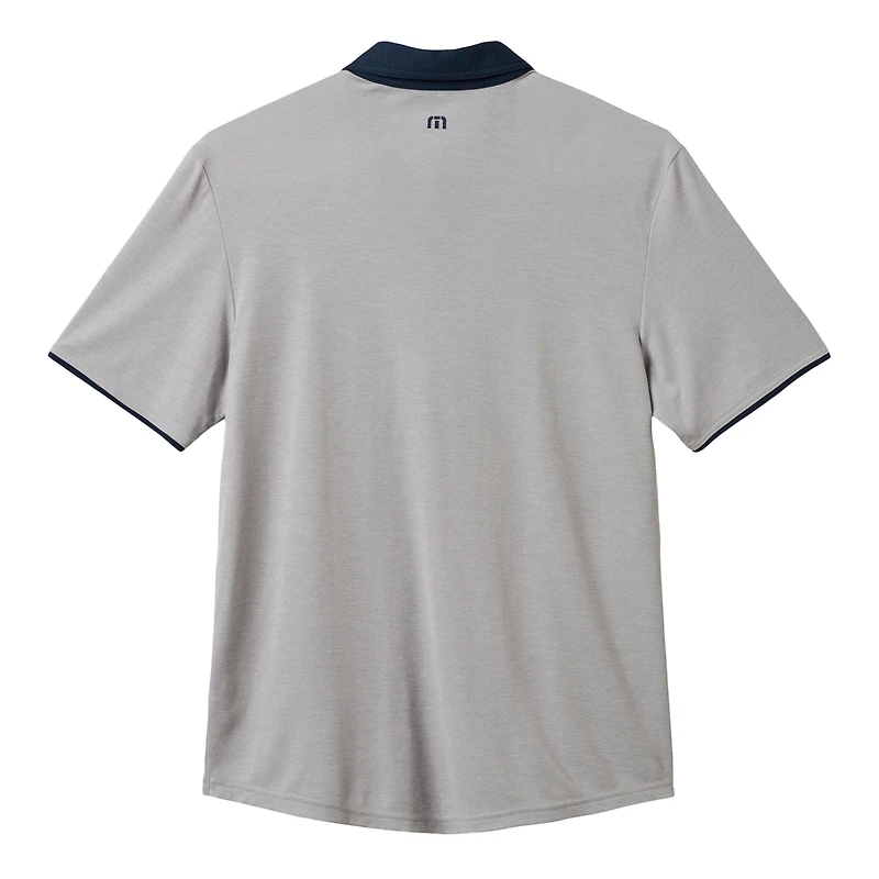 Men's TravisMathew  Gray Los Angeles Angels Victory Vibes Polo