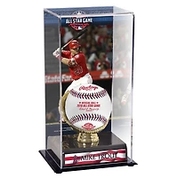 Mike Trout Los Angeles Angels 2018 MLB All-Star Game Gold Glove Display Case with Image