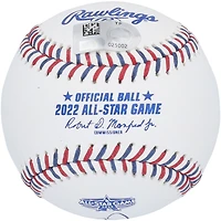 Logo autographié par Mike Trout des Los Angeles Angels pour le match des étoiles 2022