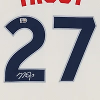 Maillot Nike authentique City Connect autographié par Mike Trout des Los Angeles Angels
