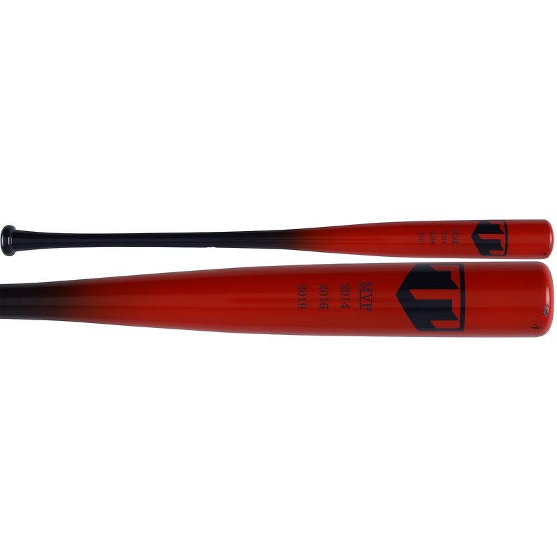Mike Trout Los Angeles Angels a autographié la batte personnalisée Old Hickory MT27 The Goat avec la signature du nom complet