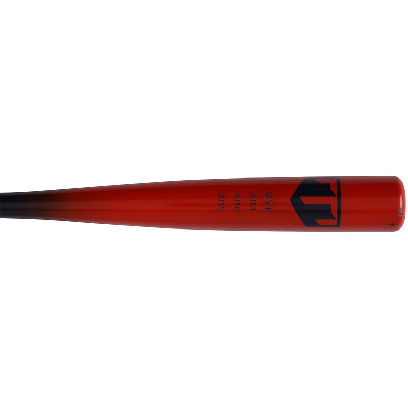Mike Trout Los Angeles Angels a autographié la batte personnalisée Old Hickory MT27 The Goat avec la signature du nom complet