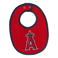 Newborn & Infant Los Angeles Angels Tied Up Bodysuit, Bib Bootie Set