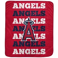 Pegasus Los Angeles Angels 60'' x 70'' Couverture en peluche avec logo et mot-symbole