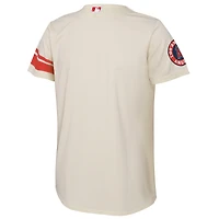 Maillot Nike crème pour enfants d'âge préscolaire, réplique des Angels de Los Angeles City Connect