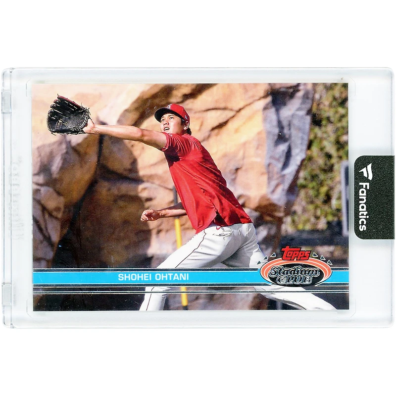 Carte Shohei Ohtani Los Angeles Angels 2022 Topps Stadium Club Photo Variation SP n° 1