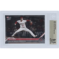 Shohei Ohtani Los Angeles Angels 2023 Topps Now 1st Player In MLB History With 40 HR & 10 Wins #683 BGS Authenticated 9.5 Card