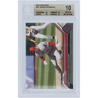 Shohei Ohtani Los Angeles Angels 2023 Topps Now 8th MLB Player Ever w/ 2+ 40Hrs & 20SBs Season #811 BGS Authenticated 10 Card - 10,9.5,10,10 Subgrades