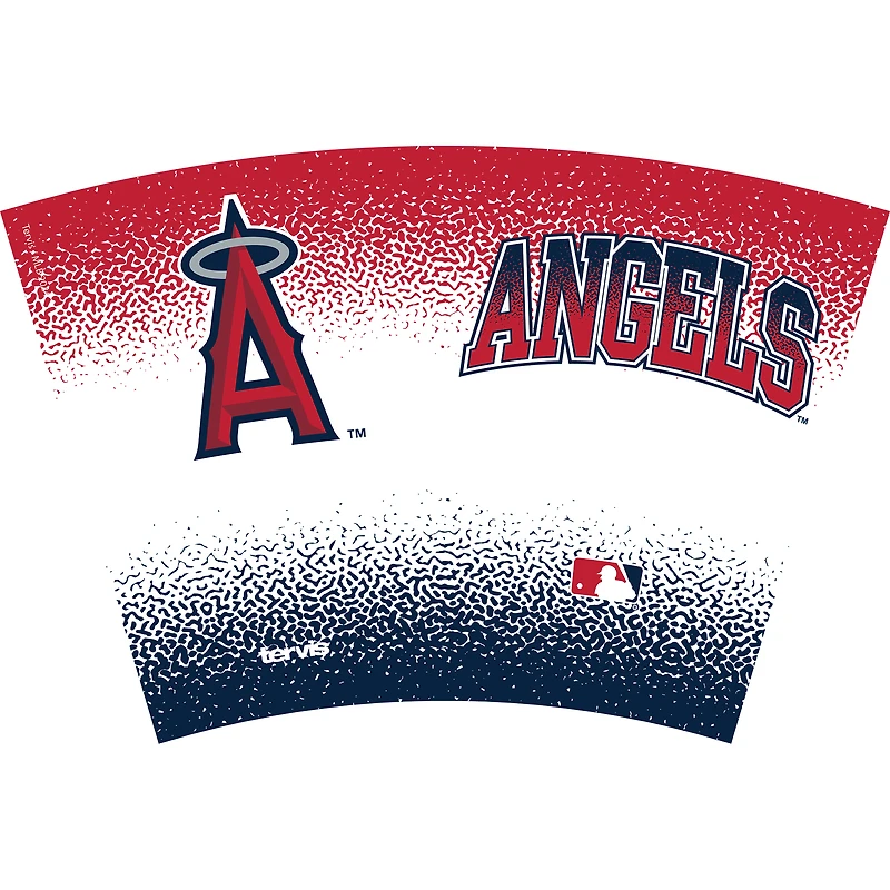 Gobelet classique Tervis Los Angeles Angels Defend de 24 oz avec couvercle à paille