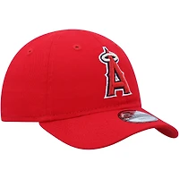 Casquette réglable rouge Los Angeles Angels Team 9TWENTY New Era pour tout-petit