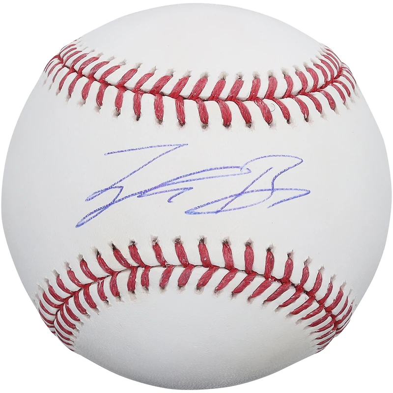 Balle de baseball autographiée par Tyler Bremner, des Angels de Los Angeles
