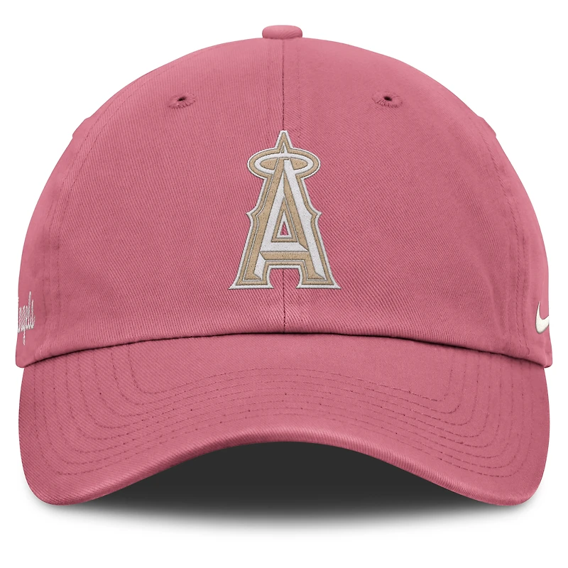 Unisex Nike Pink Los Angeles Angels Club Adjustable Hat