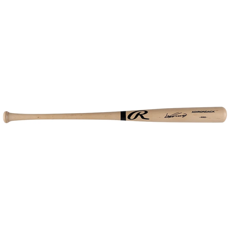 Vladimir Guerrero Los Angeles Angels Autographed Blonde Rawlings Pro Bat