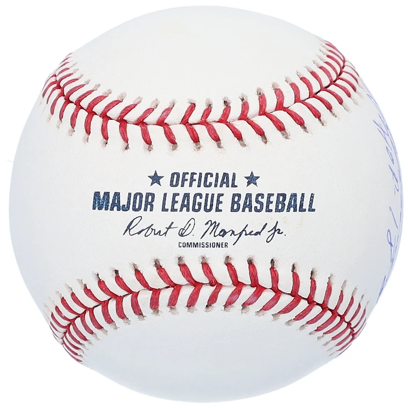 Vladimir Guerrero Los Angeles Angels Autographed Hall of Fame Logo Baseball with "HOF 18" Inscription