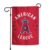 Drapeau de jardin double face WinCraft Los Angeles Angels 12" x 18" America 250