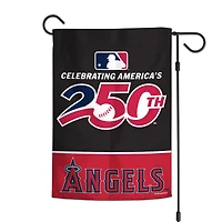 WinCraft Los Angeles Angels 12" x 18" Double-Sided America 250 Garden Flag