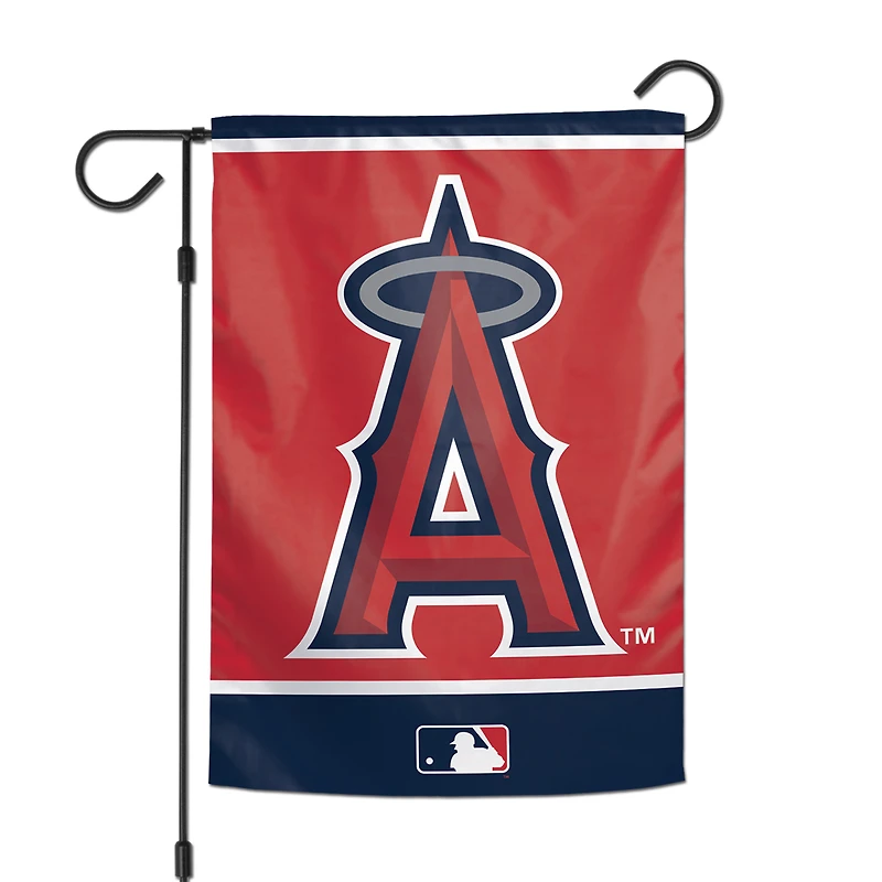 Drapeau de jardin double face WinCraft Los Angeles Angels 12" x 18"