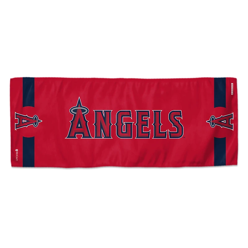 Serviette rafraîchissante double face WinCraft Los Angeles Angels 30,5 x 76,2 cm