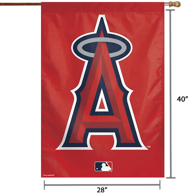 WinCraft Los Angeles Angels 28" x 40" Primary Logo Single-Sided Vertical Banner