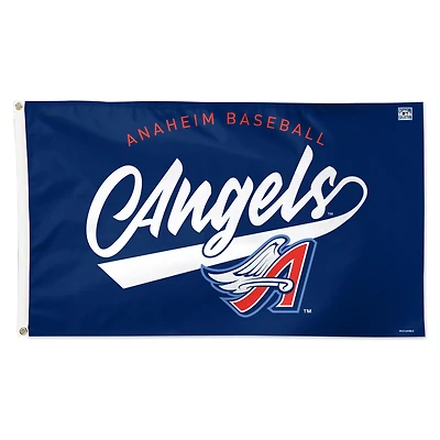 Drapeau WinCraft Los Angeles Angels 3' x 5' Heritage Deluxe simple face
