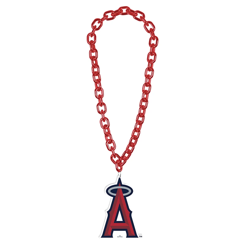 WinCraft Los Angeles Angels Collier à grande chaîne avec logo