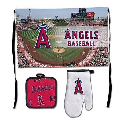 Ensemble de barbecue WinCraft Los Angeles Angels Deluxe