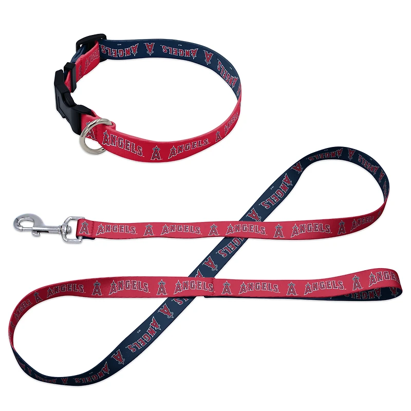 WinCraft Los Angeles Angels Pet Leash and Collar Set