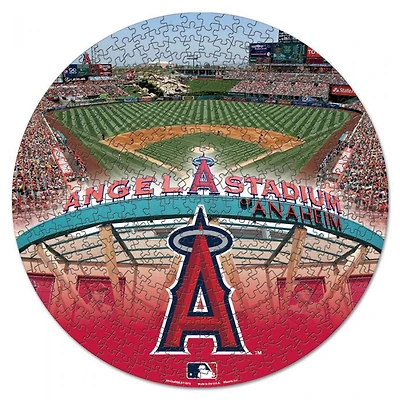 Puzzle rond WinCraft Los Angeles Angels de 500 pièces