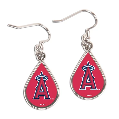 WinCraft Los Angeles Angels Tear Drop Dangle Earrings