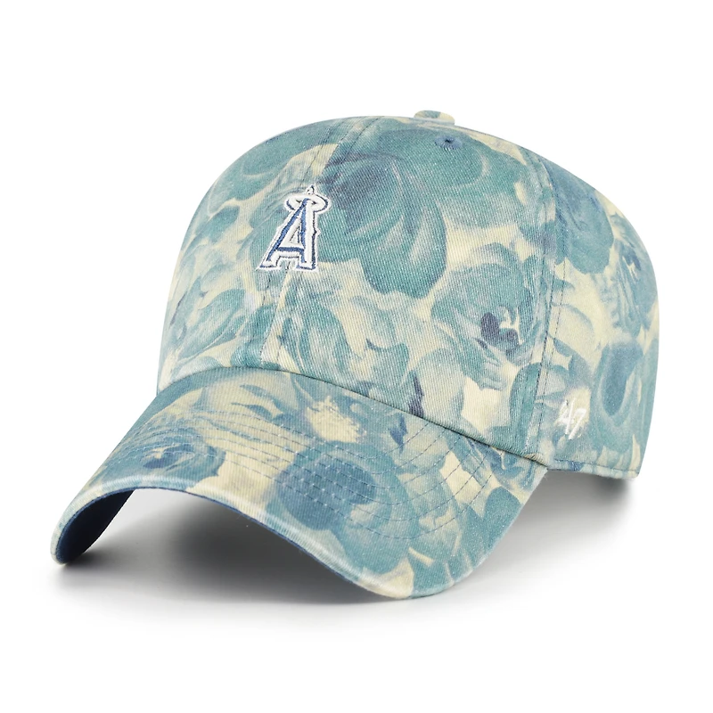 Casquette ajustable '47 Blue Los Angeles Angels Gardenia Clean Up pour femme