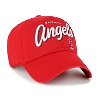 Casquette ajustable Ariana Clean Up rouge '47 pour femme des Los Angeles Angels