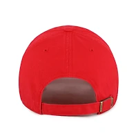 Women's '47 Red Los Angeles Angels Ariana Clean Up Adjustable Hat