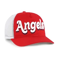 Women's '47 Red Los Angeles Angels Biloxi Hitch Adjustable Hat