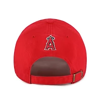Women's '47  Red Los Angeles Angels Zoey Clean Up Adjustable Hat