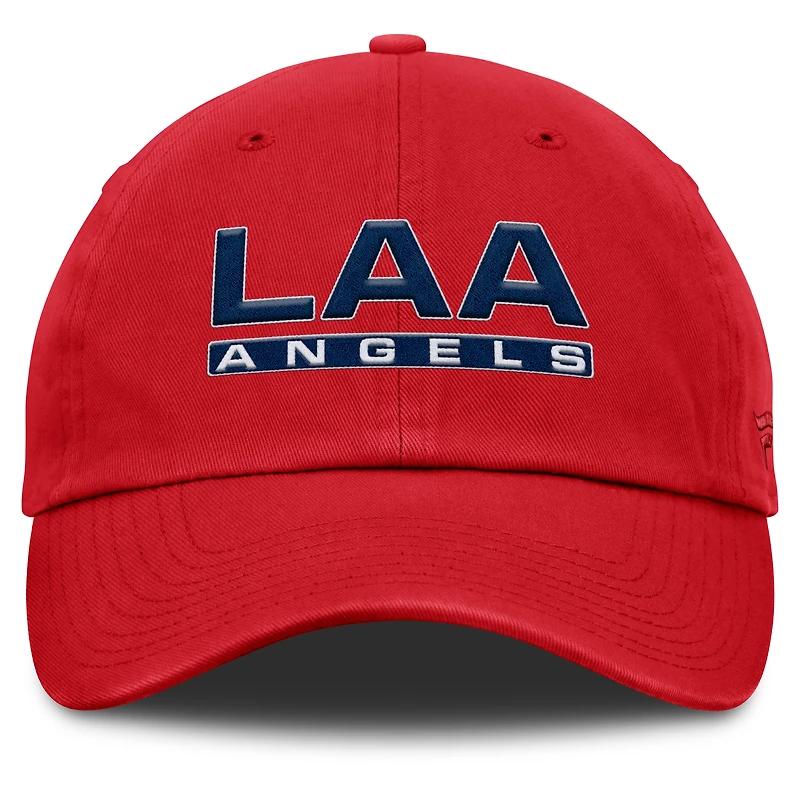 Women's Fanatics Red Los Angeles Angels Fly Out Adjustable Hat
