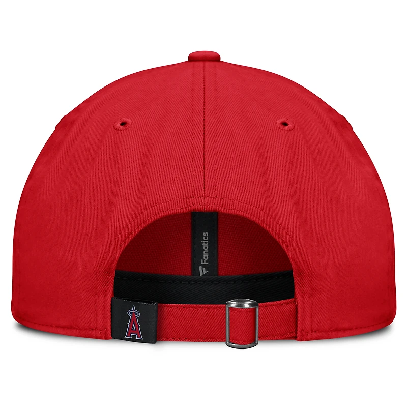 Women's Fanatics Red Los Angeles Angels Fly Out Adjustable Hat