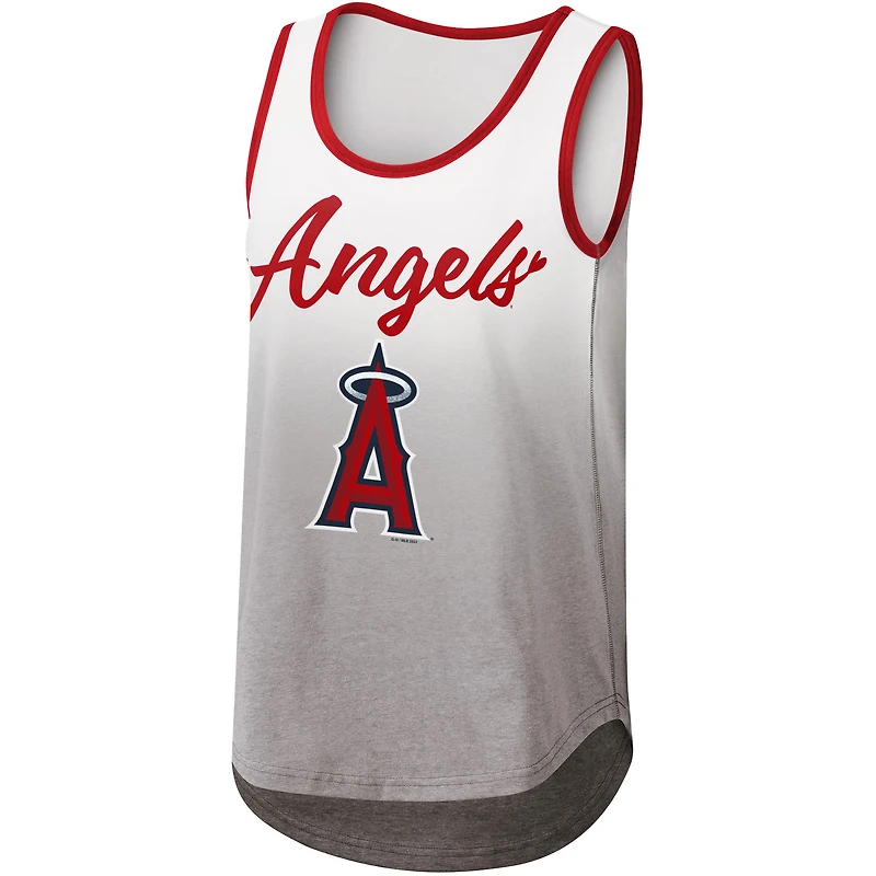 Débardeur pour femme G-III 4Her by Carl Banks blanc Los Angeles Angels Logo Opening Day