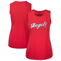 Women's Levelwear Red Los Angeles Angels Accolade Macy Prospect Tank Top