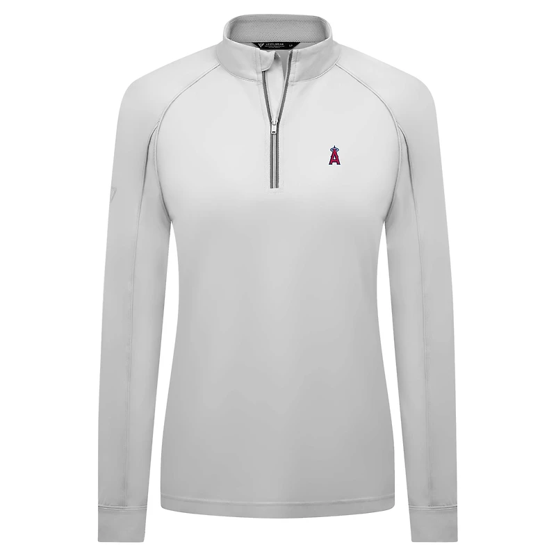 Haut à glissière quart de tour Kinetic Insignia 2.0 blanc pour femme Levelwear Los Angeles Angels