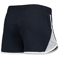 Short en tissu éponge stretch Los Angeles Angels New Era bleu marine pour femme