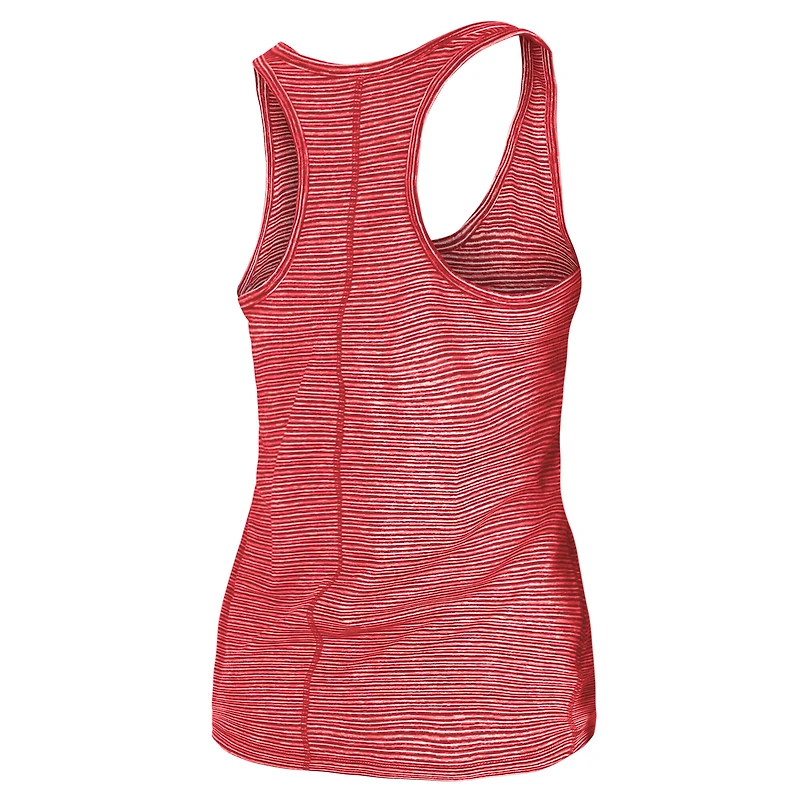 Women's New Era Red Los Angeles Angels Active Racerback Tank Top
